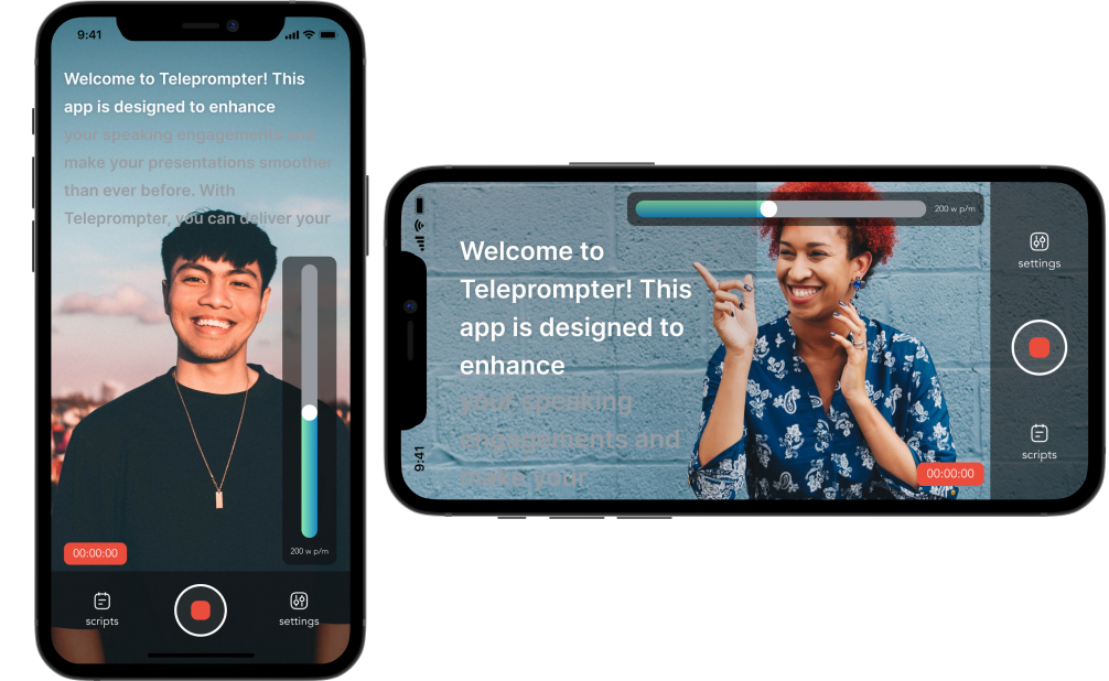 Horizontal & Vertical Displaying